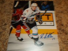  RODNEY SOUTHAM KELOWNA ROCKETS CAPTAIN SIGNED 8 X 10 MATTE PHOTO (B)