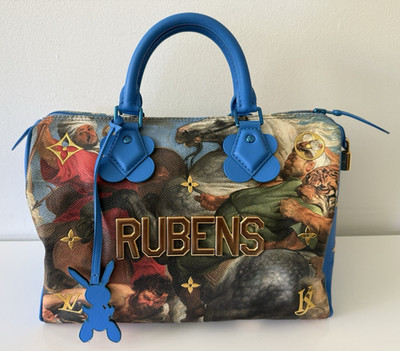 Louis Vuitton X Jeff Koons Speedy 30 Masters Collection Rubens Bag Handbag