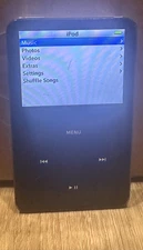 Apple iPod Classic 5th Gen 30GB MP3 Player - Black, Model A1136