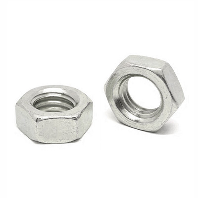 3/8''-24 Stainless Steel Hex Jam Nuts (Choose Qty)
