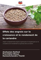 Effets Des Engrais Sur La Croissance Et Le Rendement De La Coriandre Taschenbuch