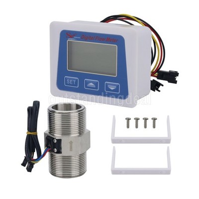 DN40 Sensor Electronic Intelligent Water Flow Meter Digital Display Flow Sensor 