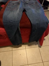 True Religion Jeans Size 34 Mens Blue Denim