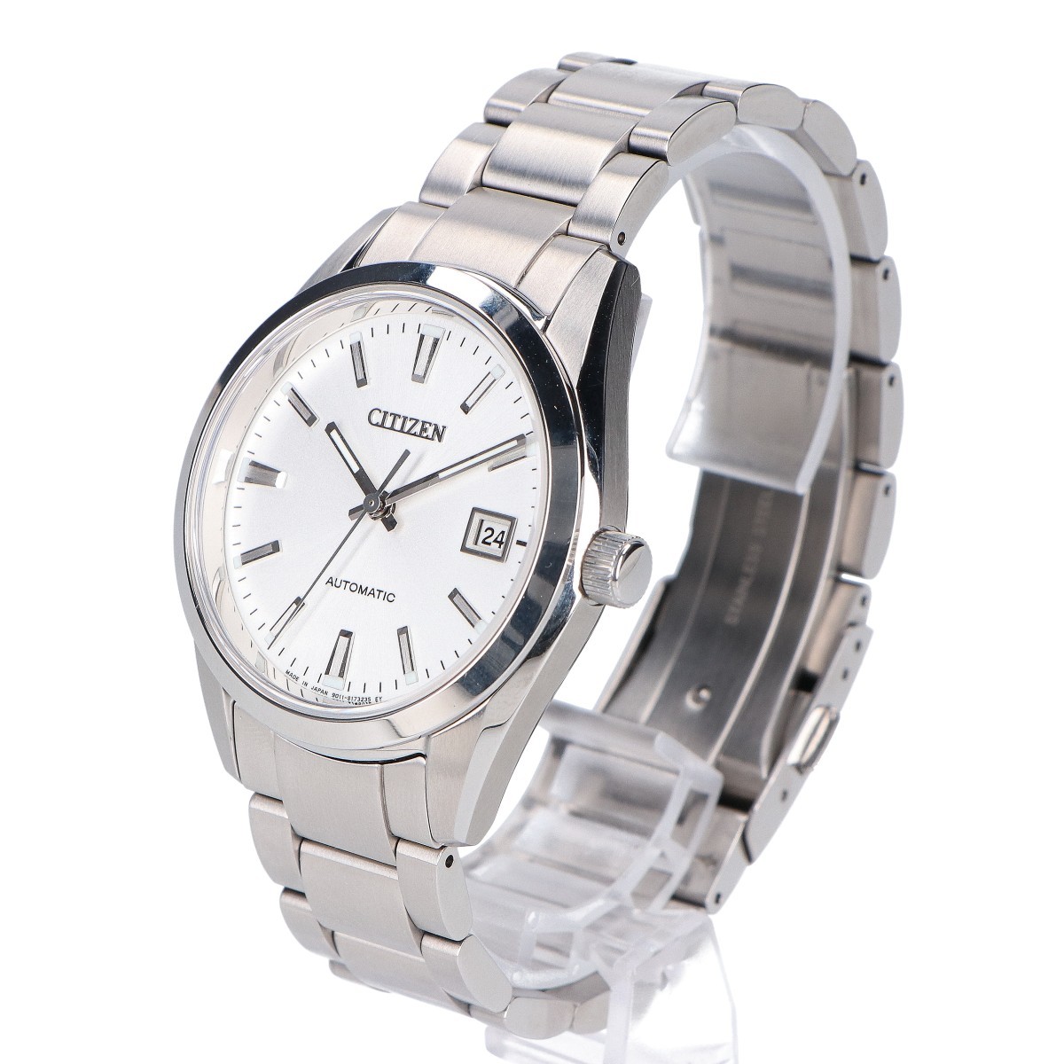 CITIZEN NB1050-59A cal.9011 Mechanical Automatic Watches Silver image 3