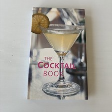 The Cocktail Book Hardcover Delicious Alcohol & Non-Alcoholic Drink Recipes