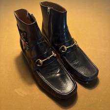 GUCCI LTD EDITION QUENTIN ANGRY CAT MENS BOOT...