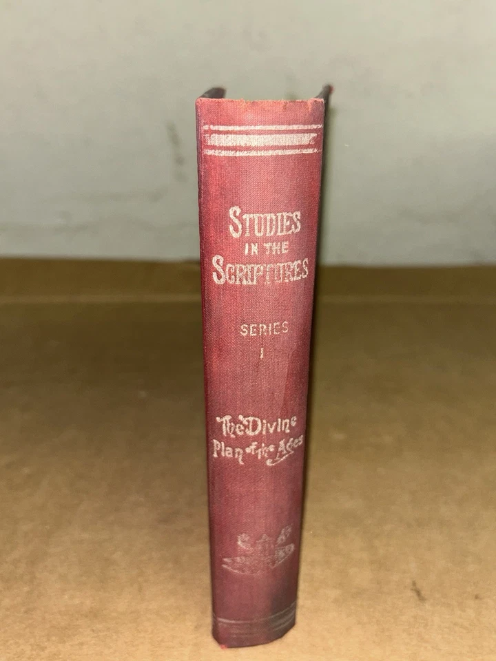 The Divine Plan of the Ages 1907 Vol I Millennium Dawn Watchtower 2,142,000 Ed. - Image 3 of 4