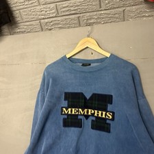 Vintage Memphis State University Tigers Gray Sweatshirt XL  Made in USA