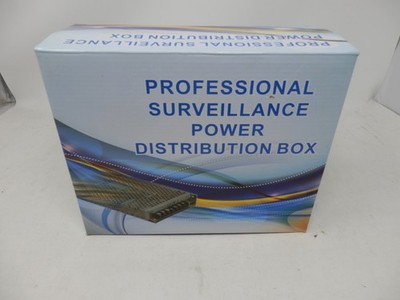 NEW EYEMAX Professional Surveillance Power Supply Dist Box TR C12VDC08P13A CCTV