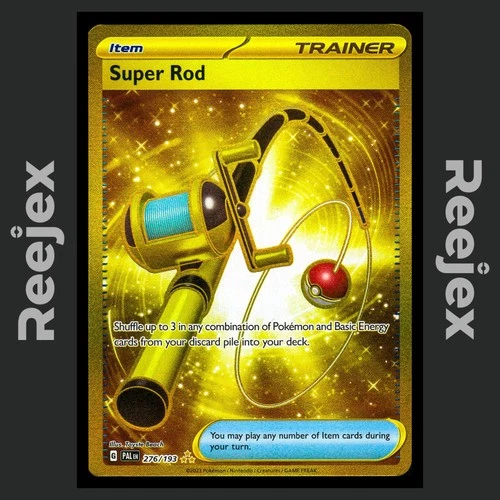 Super Rod - 276/193 - Secret Rare - Paldea Evolved - Pokemon Card - NM/M