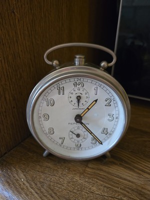 Original mechanischer, alter Junghans Repetition Wecker 
