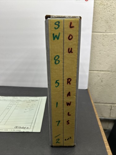 LOU RAWLS AGFA PROFESSIONAL MASER TAPE PEM468 730M 2400FT 24 TRACK 30IPS 2” - Picture 2 of 8