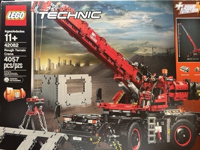 LEGO Technic Rough Terrain Crane 42082 Set 4057 Pieces Power Functions 11+