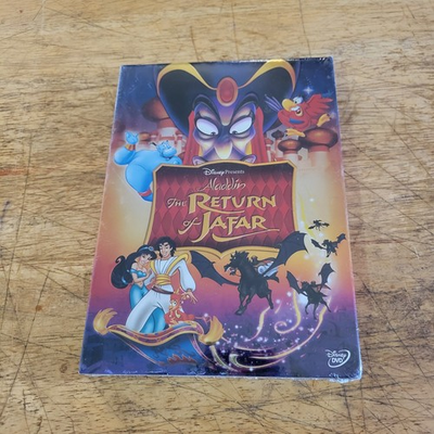 #ad #ad Aladdin: The Return of Jafar DVD 2005 Full Screen Disney BRAND NEW amp; SEALED $9.99
