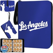 Baseball Card Binder with Sleeves 900 Pocket, Los Angeles Baseball Card Holde