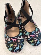 Chicken Foot Brand, dinosaur print, Maryjane Shoe size 13 very good used cond.