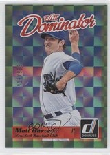 2014 Panini Donruss Elite Dominator Series 1 919/999 Matt Harvey #6 0f8