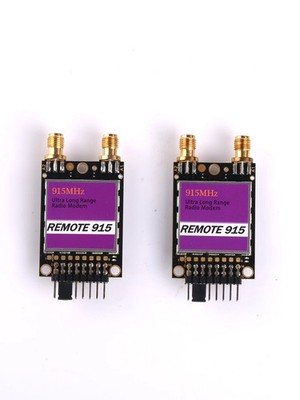 2pcs 40km Range 915Mhz Radio Modem Remote Diversity Telemetry for APM Pixhawk
