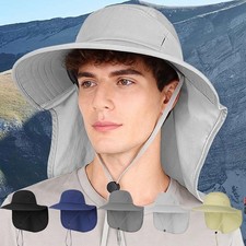 Women Men Super Wide Brim Sun Hat UPF50 Bucket Hat for Fishing Hiking Camping
