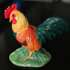Vintage Border Fine Arts Cockerel Figurine (A4597) – 2004 Enesco