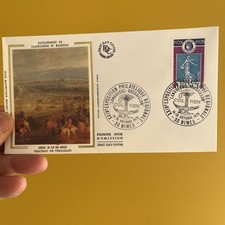 FDC soie du 14/15 octobre 1978 - Rattachement de Valencienne et Maubeuge