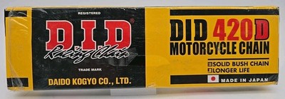 Kette DID 420 D 140 Glieder offen Clipschloß STAHL Antriebskette Motorradkette