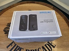 Smart Deadbolt Door Lock with Keypad:Amzloc Fingerprint Keyless Entry