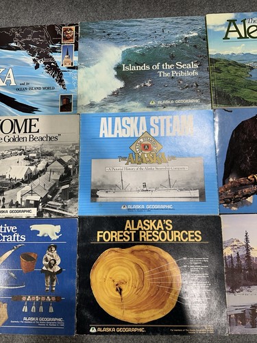 Alaska Geographic Mixed Lot 12 Magazines Vintage Volumes Mix Photos Outdoor #5 - Picture 3 of 6