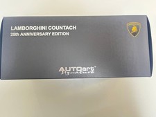 AUTOart Lamborghini Countach 25th Anniversary Red 1/18 AX00083 Model Car