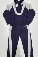 Nike Men's Woven Half-Zip Jacket  Pants Swoosh Athletic Full Set Size Large NWT