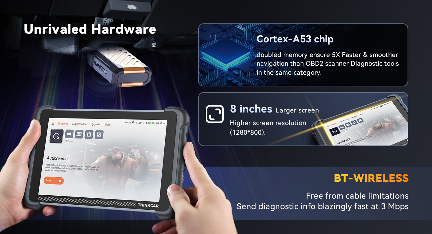 Thinkscan 689BT automotive scan tool All System Bidirectional OBD2 Diagnostic