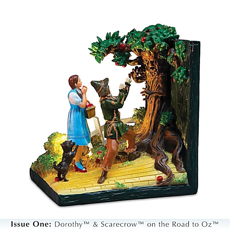 Wizard of Oz Illuminated Sculptural Bookend Collection by the