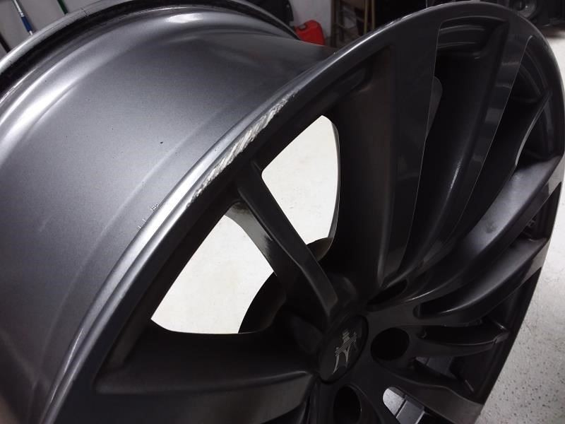 2017 MASERATI GHIBLI 10X19" Rear Wheel B Condition 15 Spoke OEM ID 670016856