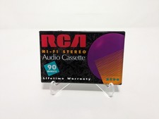 RCA RC90 Hi-Fi Stereo Audio Cassette 90 Minute NEW Sealed