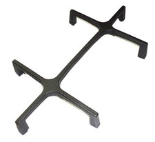 Whirlpool Ignis Griglia in ghisa 2 fuochi 394 x 227 mm per cucina piano cottura