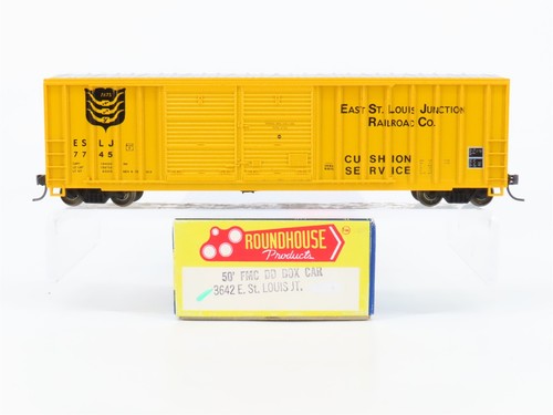 Coche de carga escala HO Roundhouse 3642 ESLJ East St Louis Junction 50' #7745 - actualizado | Zustand: Used