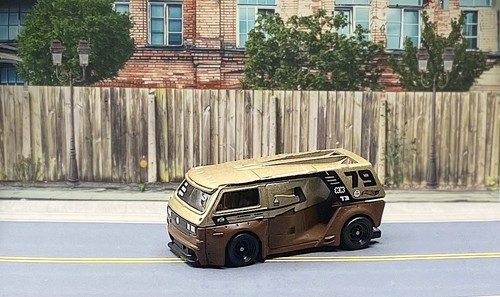 Loose Hot Wheels: VW T3 Custom With Real Riders Wheel Swap Box Ships - Picture 17 of 17