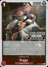 One Piece TCG • Buggy OP03-008 • Judge Promo • ENG/NM