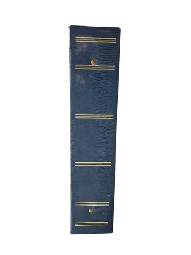 Vintage Blue 3-Ring Photo Album Holds 4x6 Photos Unused Classic Style - Bild 2 von 9