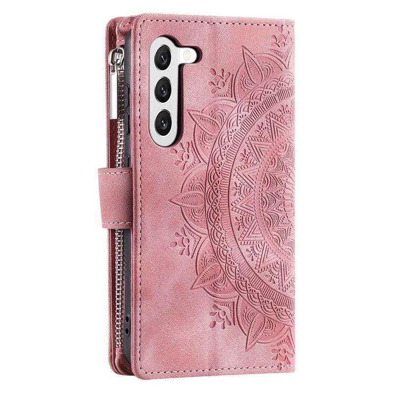 For Samsung A06/A16/A26/A36/A56 Crossbody Wallet Case Zip Multi Card Flip Cover - Image 4 of 4