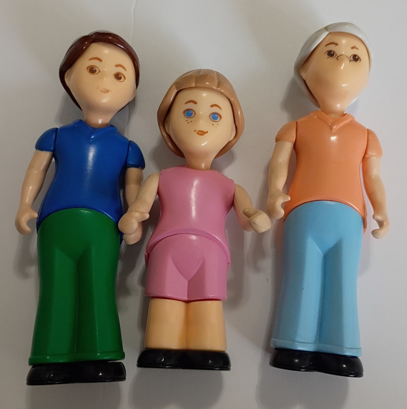 Vintage Little Tikes Dollhouse Family Figures Set Grandma Da