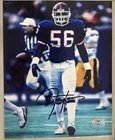 LAWRENCE TAYLOR #56 HAND SIGNED AUTOGRAPHED 8X10 PHOTO NY NEW YORK GIANTS W/ COA