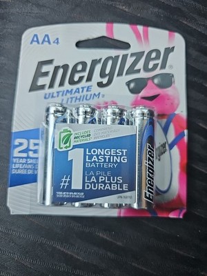 Energizer Ultimate Lithium AA Batteries - 4 Pieces