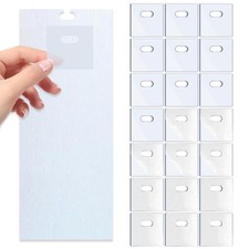 Vertical Blind Repair Clips 90P - 1.18x1.18in, White