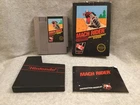 Vintage Nintendo NES Mach Rider Game With Box, Instructions, Dust Cover. 5 Screw