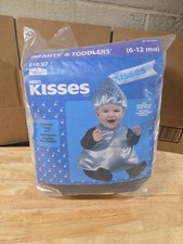 Infants Toddlers 6-12 mo Hershey Kisses Halloween Costume Complete NEW