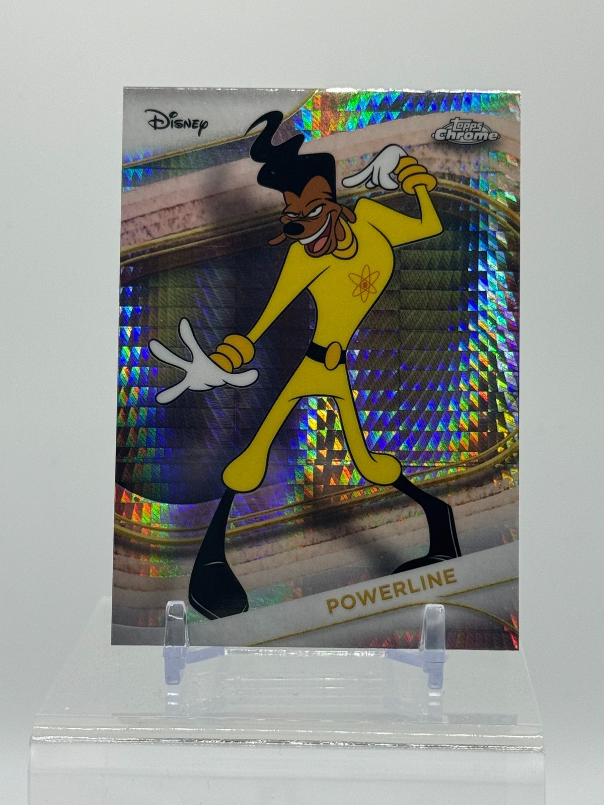 Goofy 2025 Topps Chrome Disney #32 Prism Refractor Price Guide