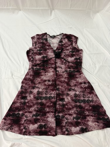 Women's Simply Vera Vera Wang Dress, XL, Purple & White