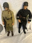 1/6 Scale Action Figure 2-gi joes. 1 American soldier 1 German soldier