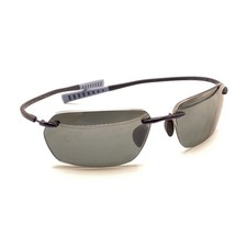 Maui Jim Alakai MJ 743RX-06 Black Blue Rimless Sunglasses Frames 64-17 140 Japan